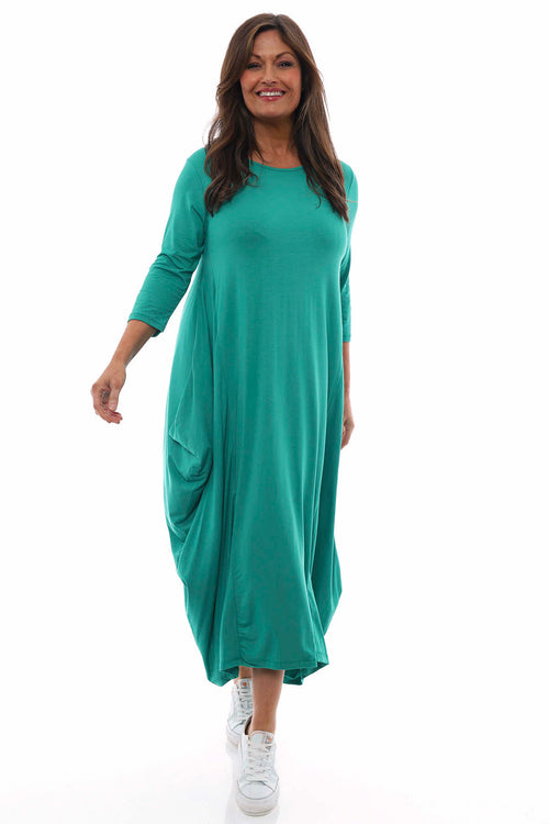 Boswin Dress Emerald - Image 1