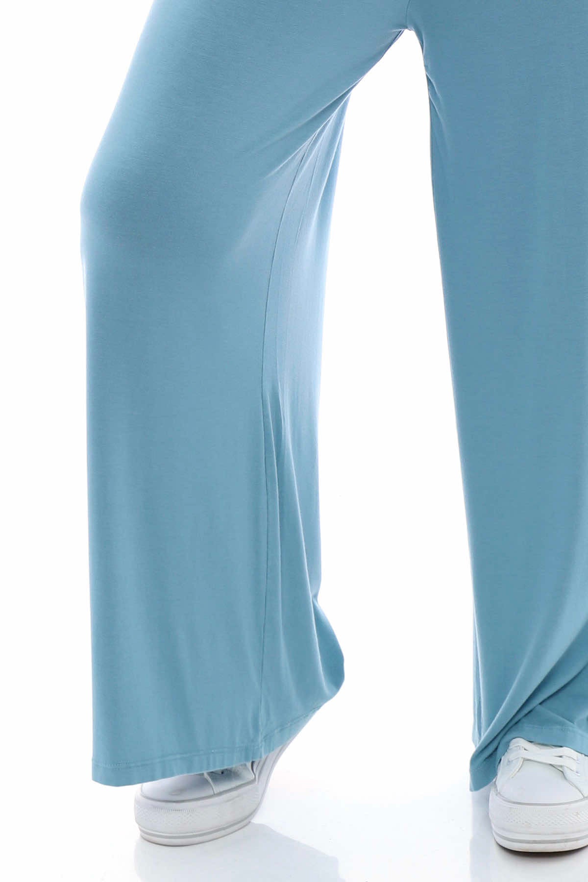 Alessia Cotton Trousers Blue