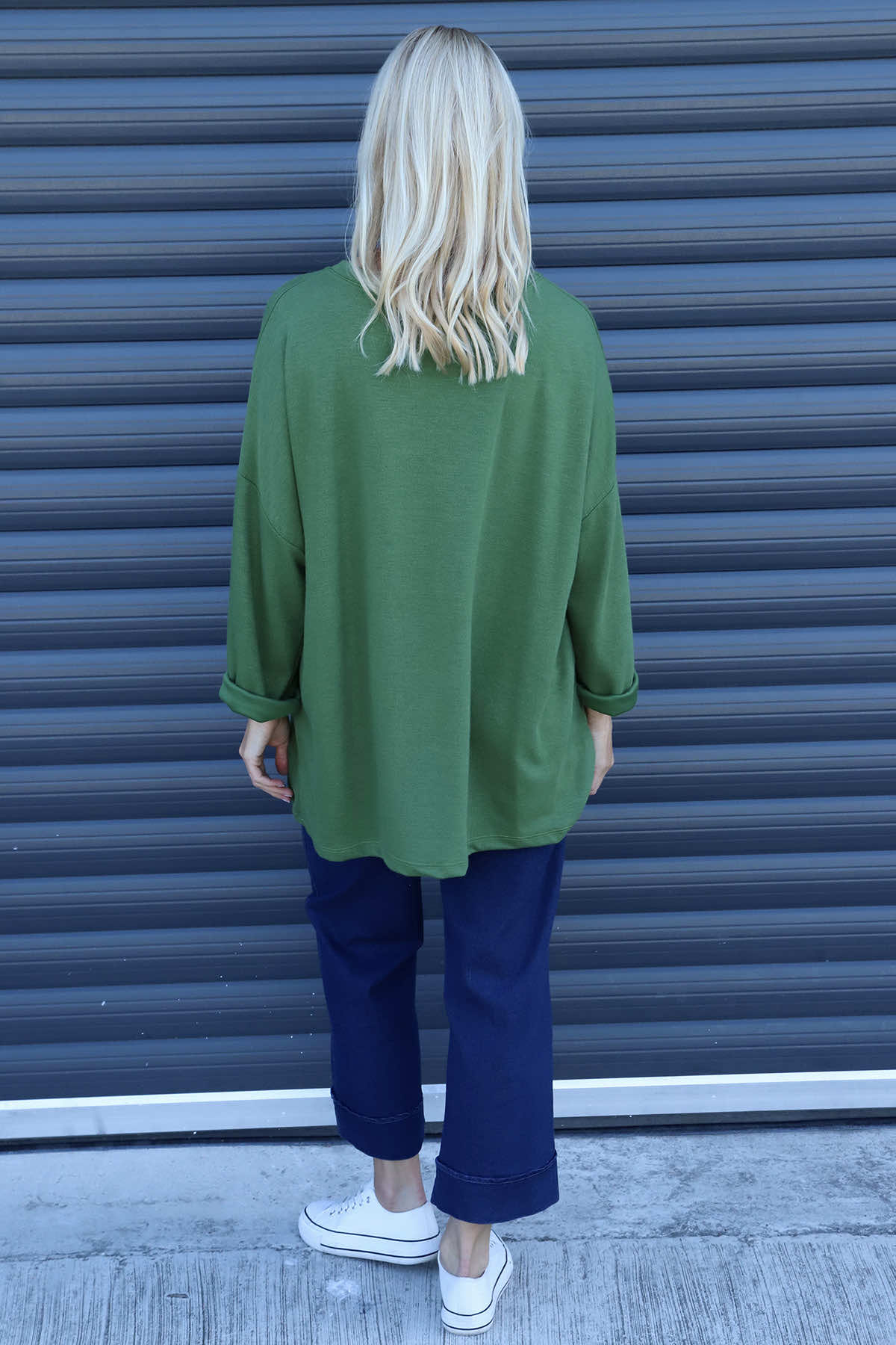 Cailina Knitted Jumper Olive