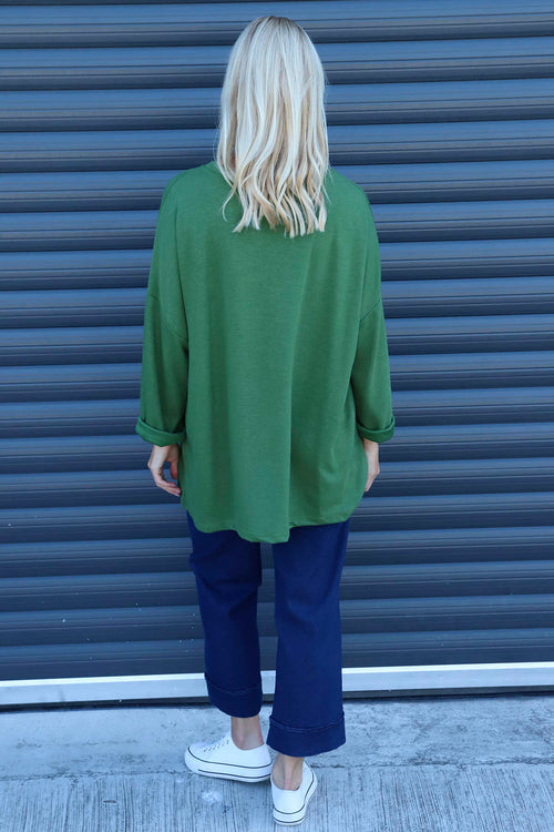 Cailina Knitted Jumper Olive - Image 4