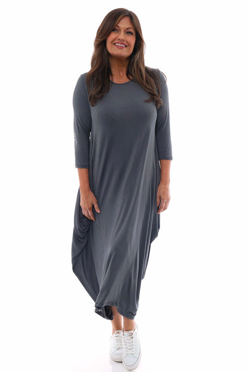 Boswin Dress Charcoal - Image 1