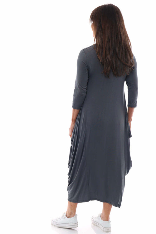 Boswin Dress Charcoal - Image 4
