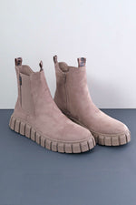 Leon Boots Taupe Taupe - Leon Boots Taupe