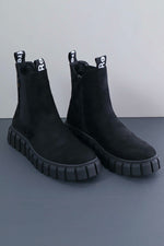 Leon Boots Black Black - Leon Boots Black