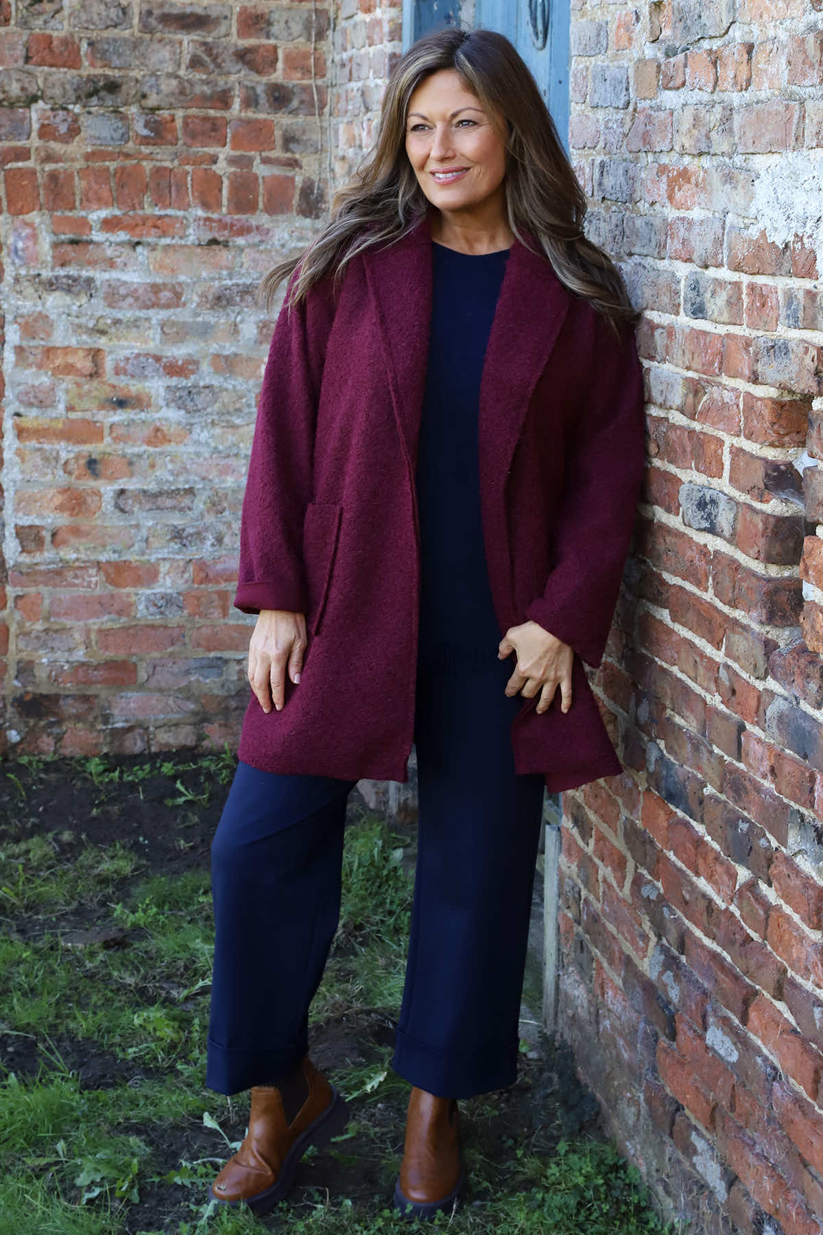 Margaret Jacket Wine