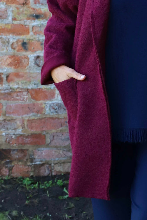 Margaret Jacket Wine - Image 3