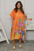 Maren Floral Dress Orange