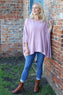 Saffron Knitted Jumper Pink