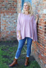 Saffron Knitted Jumper Pink
