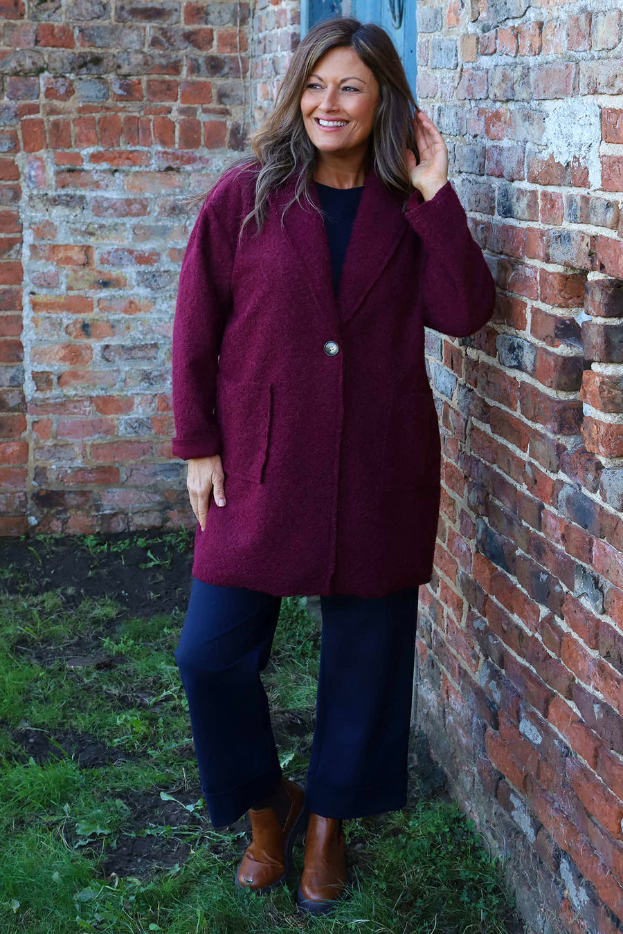 Margaret Jacket Wine