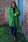 Brynne Boucle Jacket Green