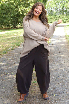 Primrose Needlecord Trousers Cocoa