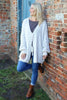 Brooklyn Tie Knitted Cardigan Stone