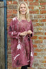 Junia Print Needlecord Tunic Plum