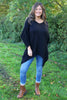 Paulina V-Neck Knitted Jumper Black