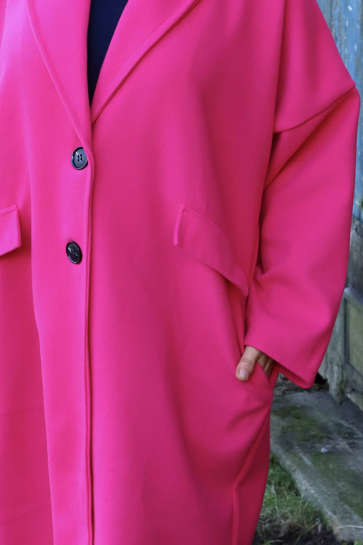 Helen Coat Fuchsia