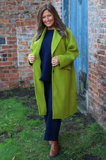 Helen Coat Olive Olive - Helen Coat Olive