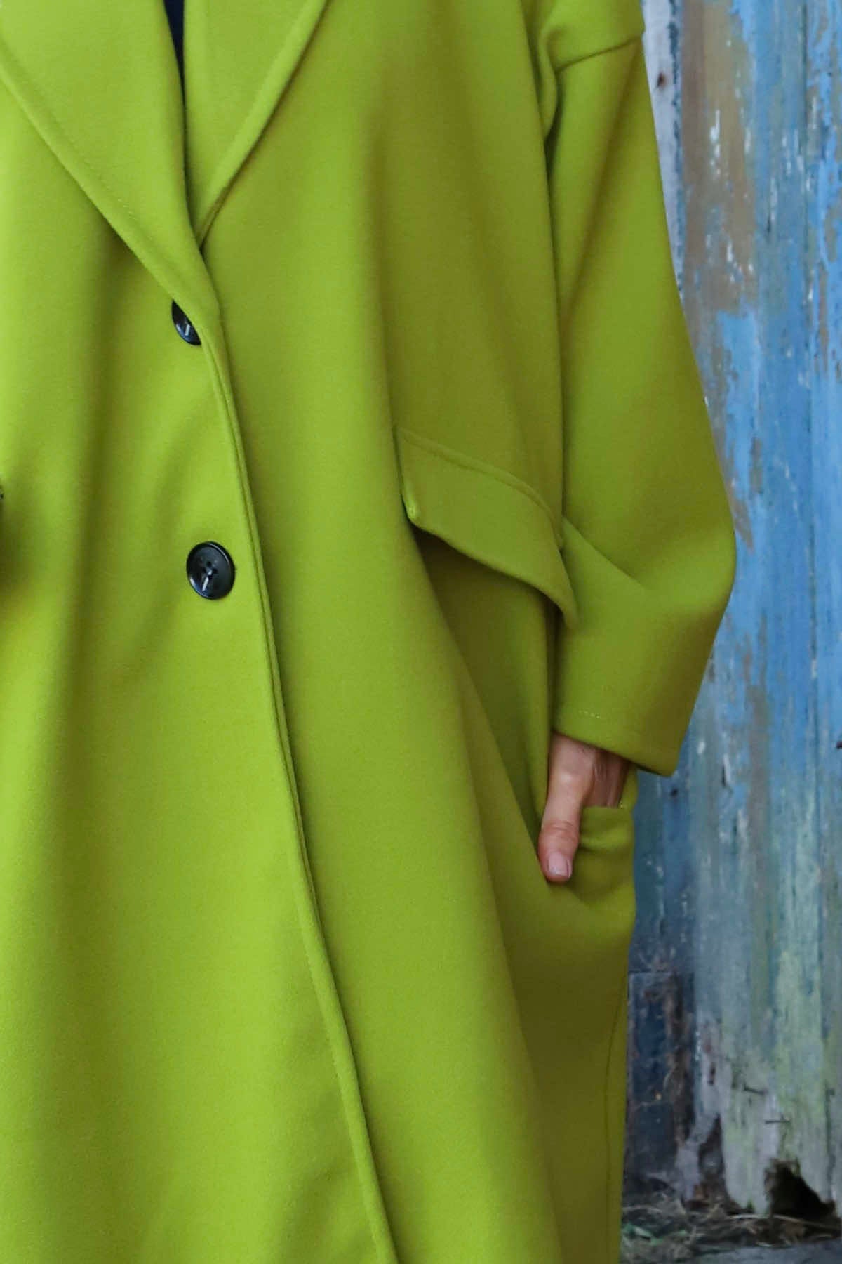 Helen Coat Olive
