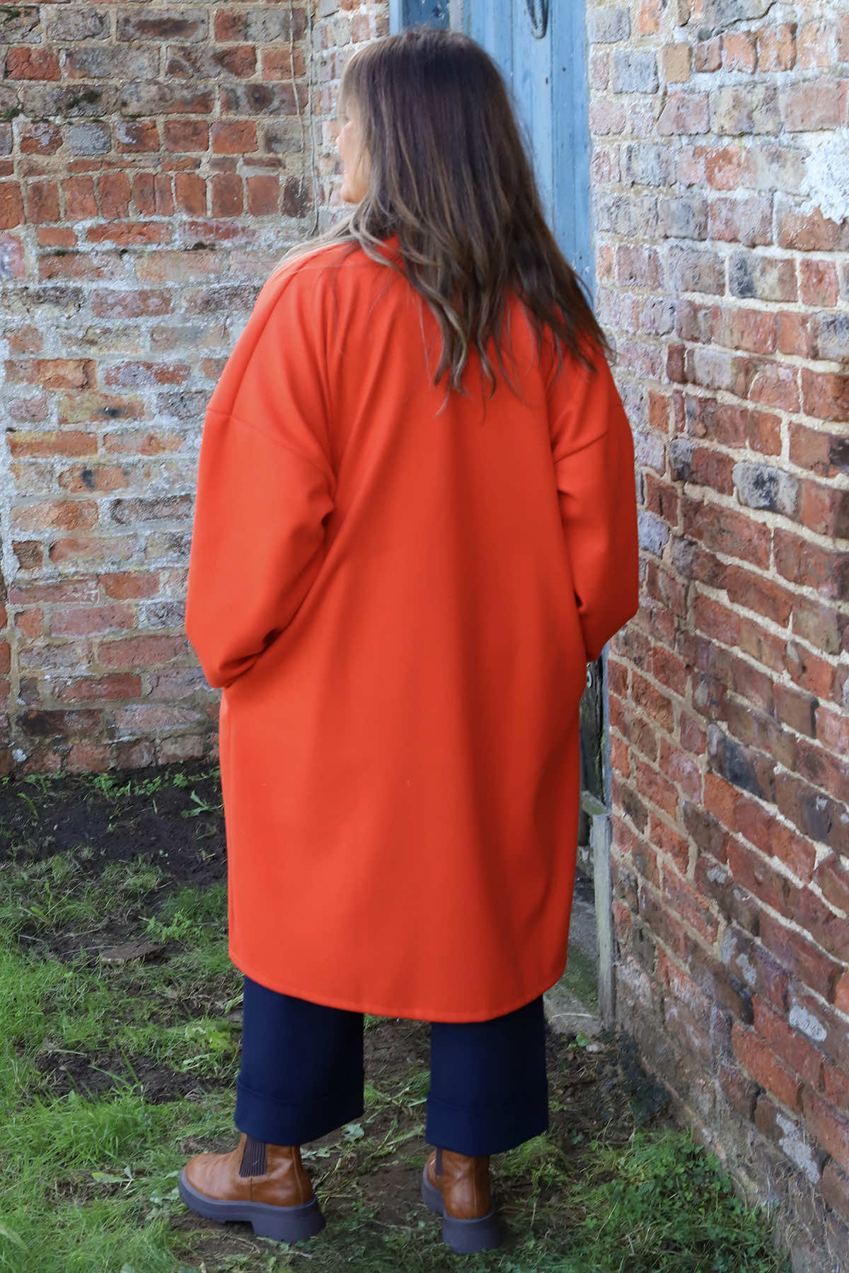 Helen Coat Orange