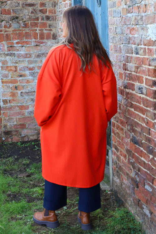 Helen Coat Orange - Image 4