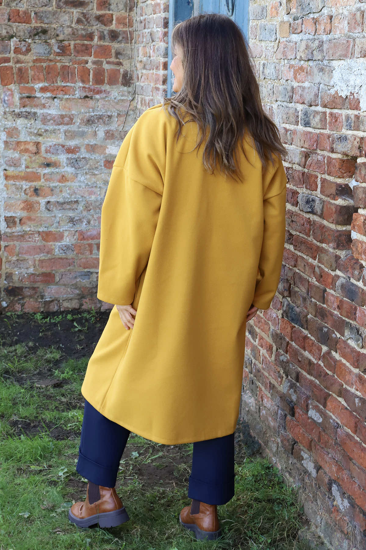 Helen Coat Yellow