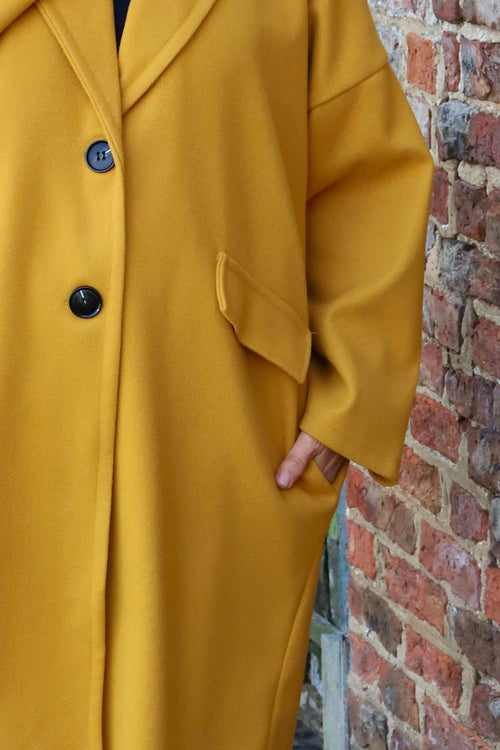 Helen Coat Yellow - Image 3