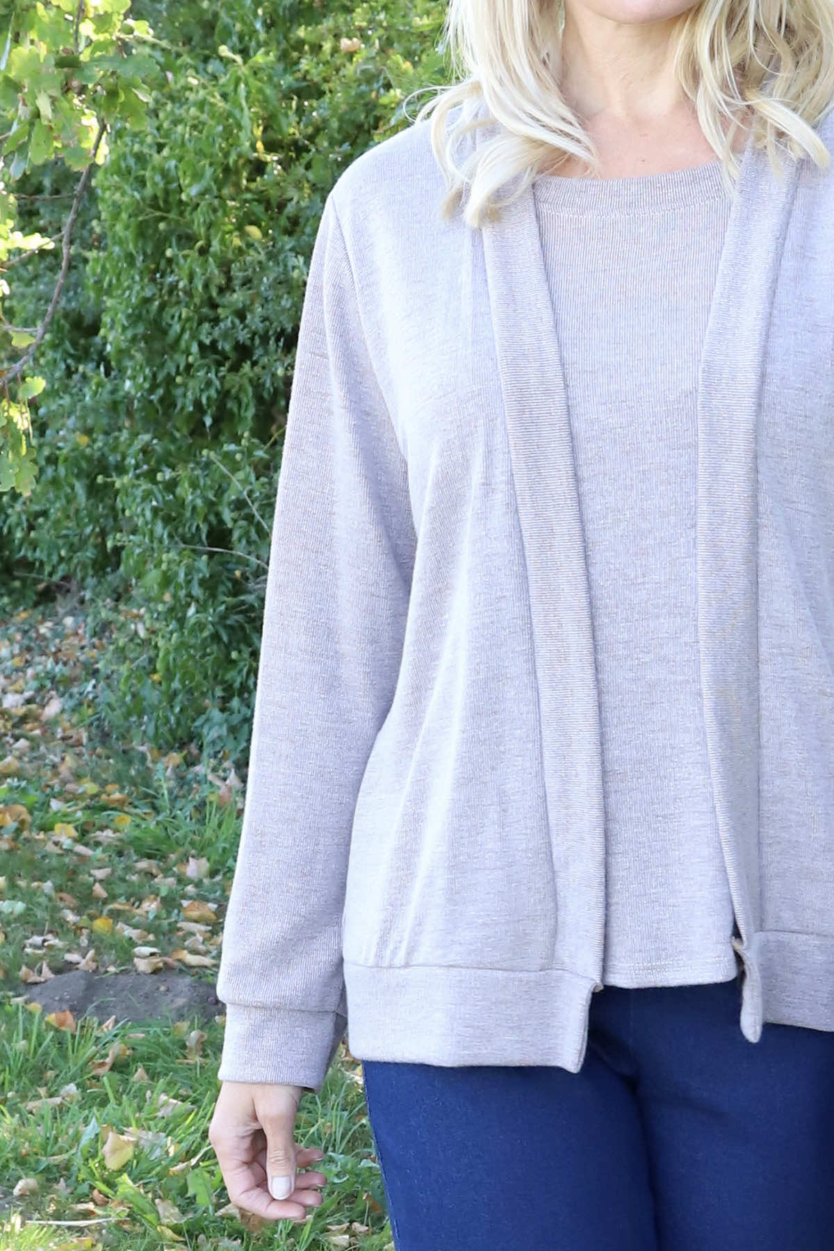 Evianna Knitted Top Mocha