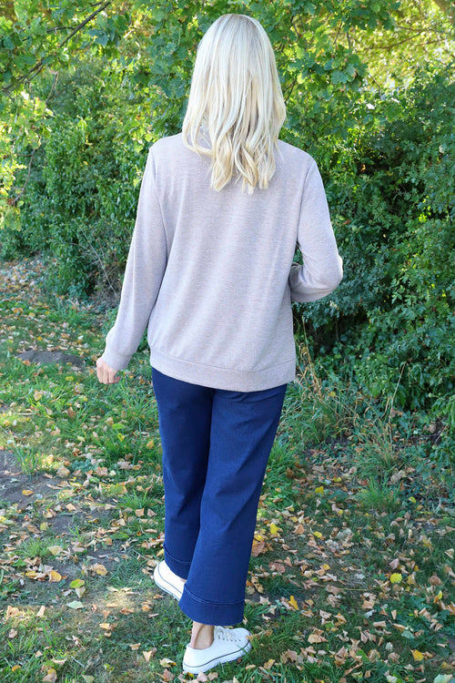 Evianna Knitted Top Mocha - Image 4