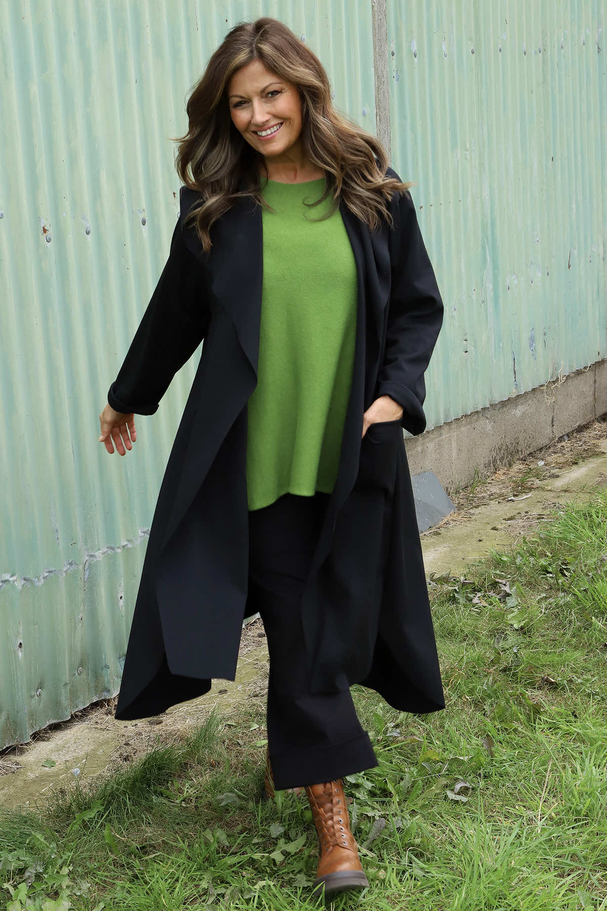 Constance Hooded Jacket Black