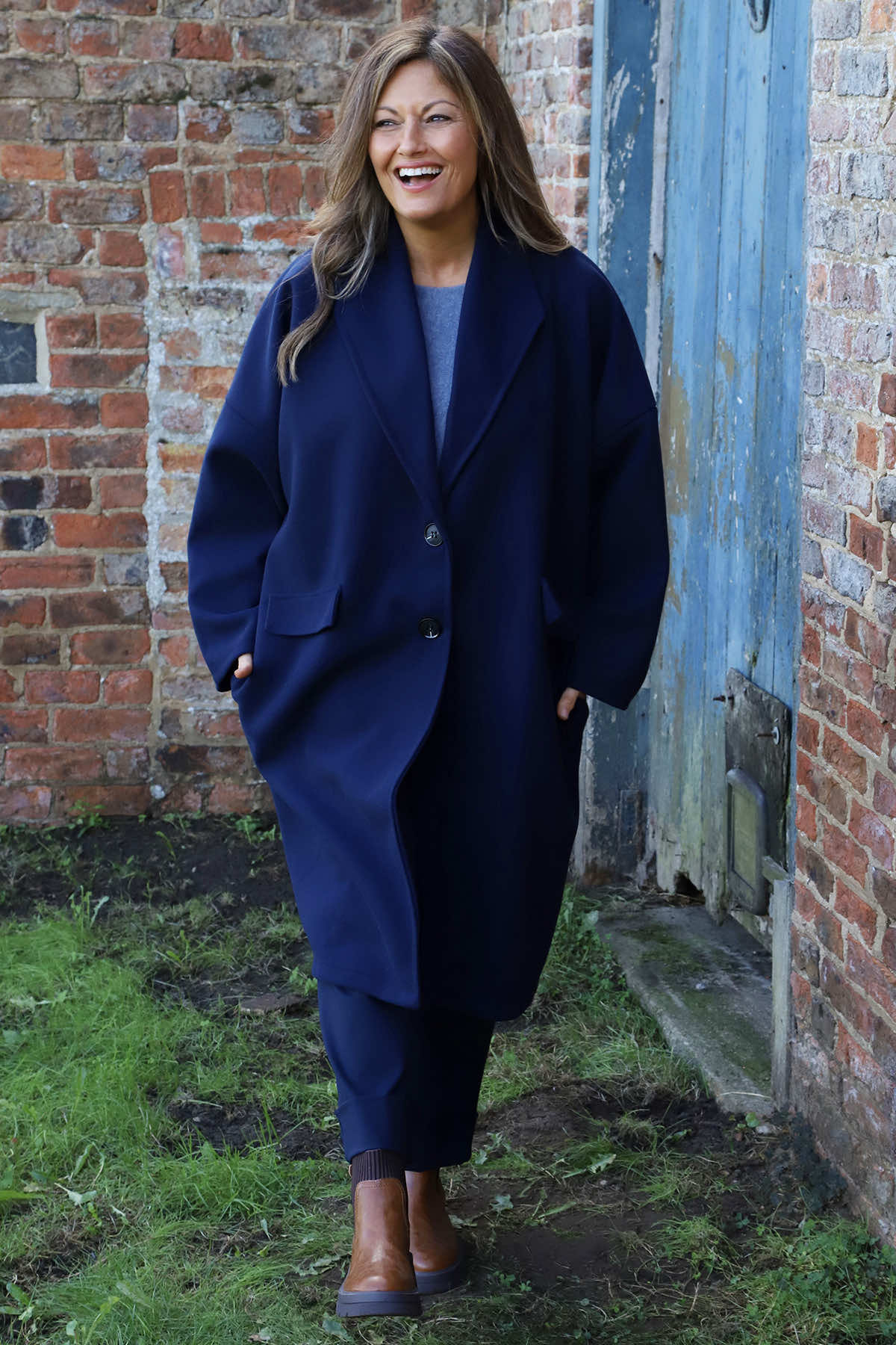 Helen Coat Navy