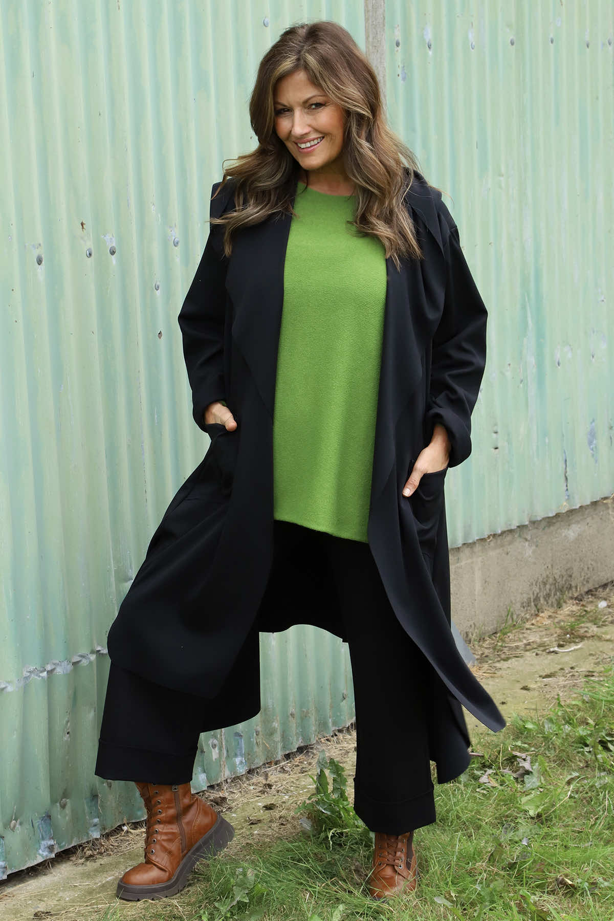 Constance Hooded Jacket Black