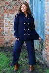 Belinda Knitted Cardigan Navy
