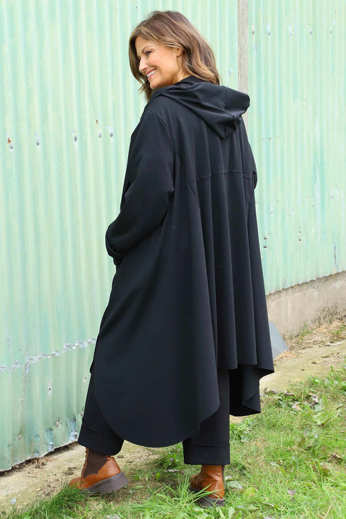 Constance Hooded Jacket Black - Image 4