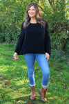 Ziva Knitted Jumper Black