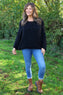 Ziva Knitted Jumper Black