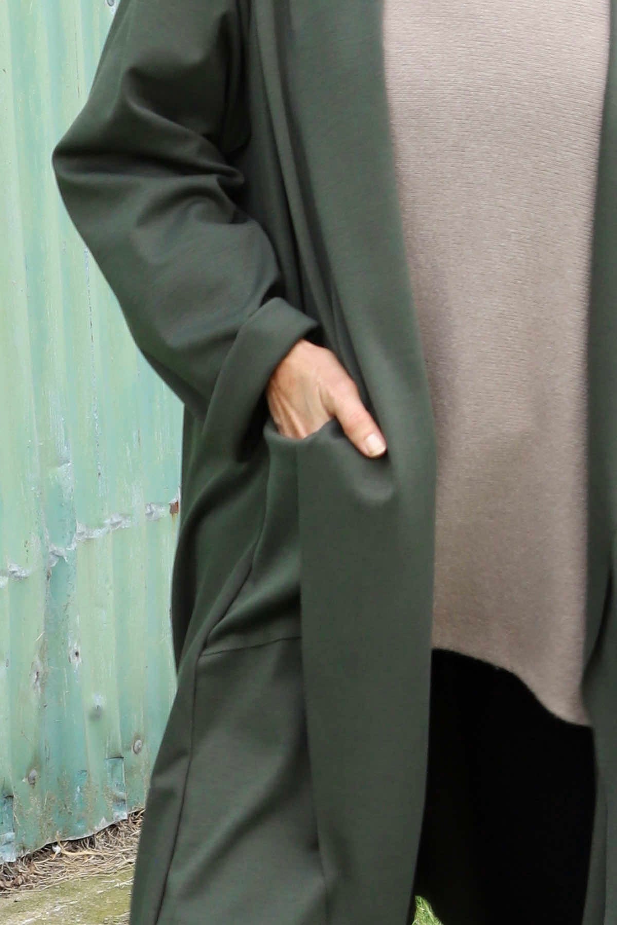 Constance Hooded Jacket Khaki