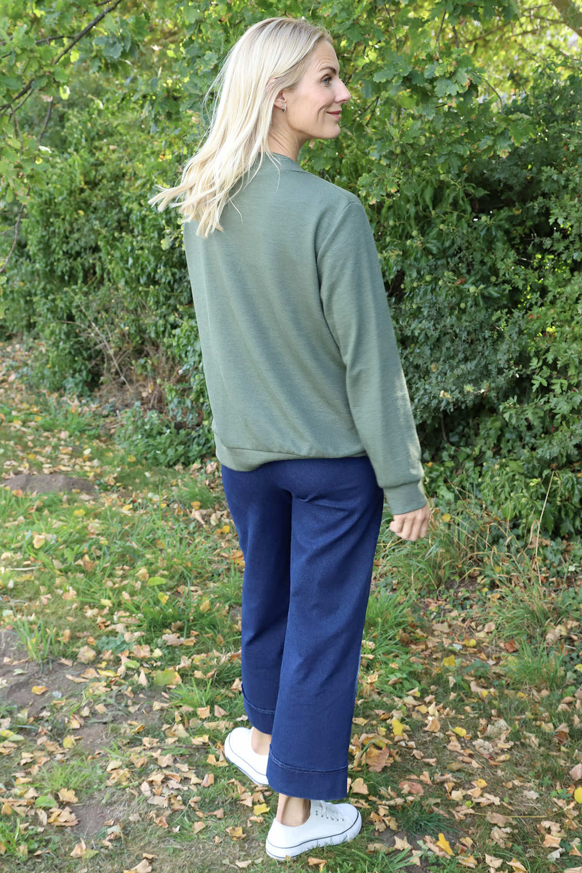 Evianna Knitted Top Khaki