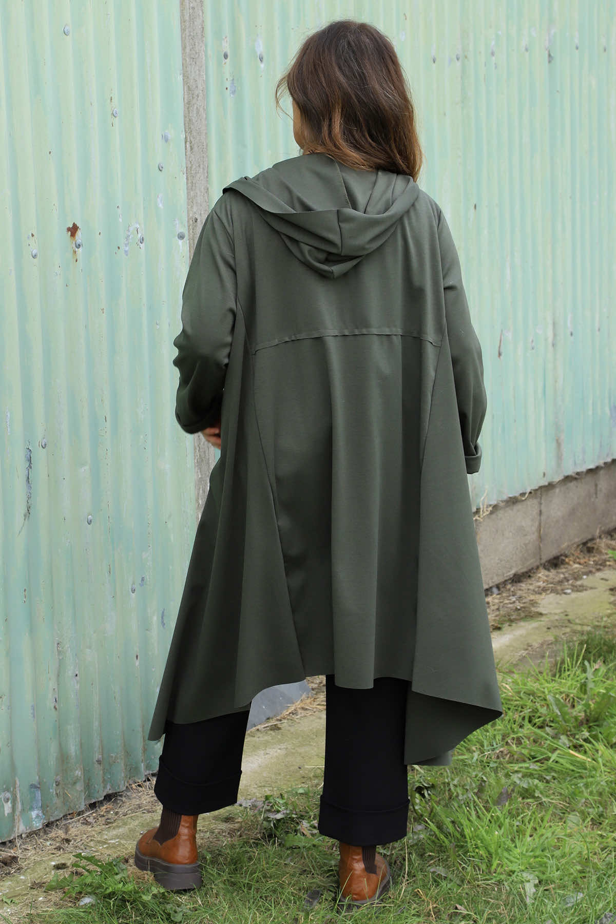 Constance Hooded Jacket Khaki