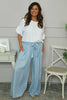 Astoria Wide Leg Trousers Light Denim
