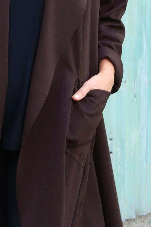 Constance Hooded Jacket Cocoa - Image 3