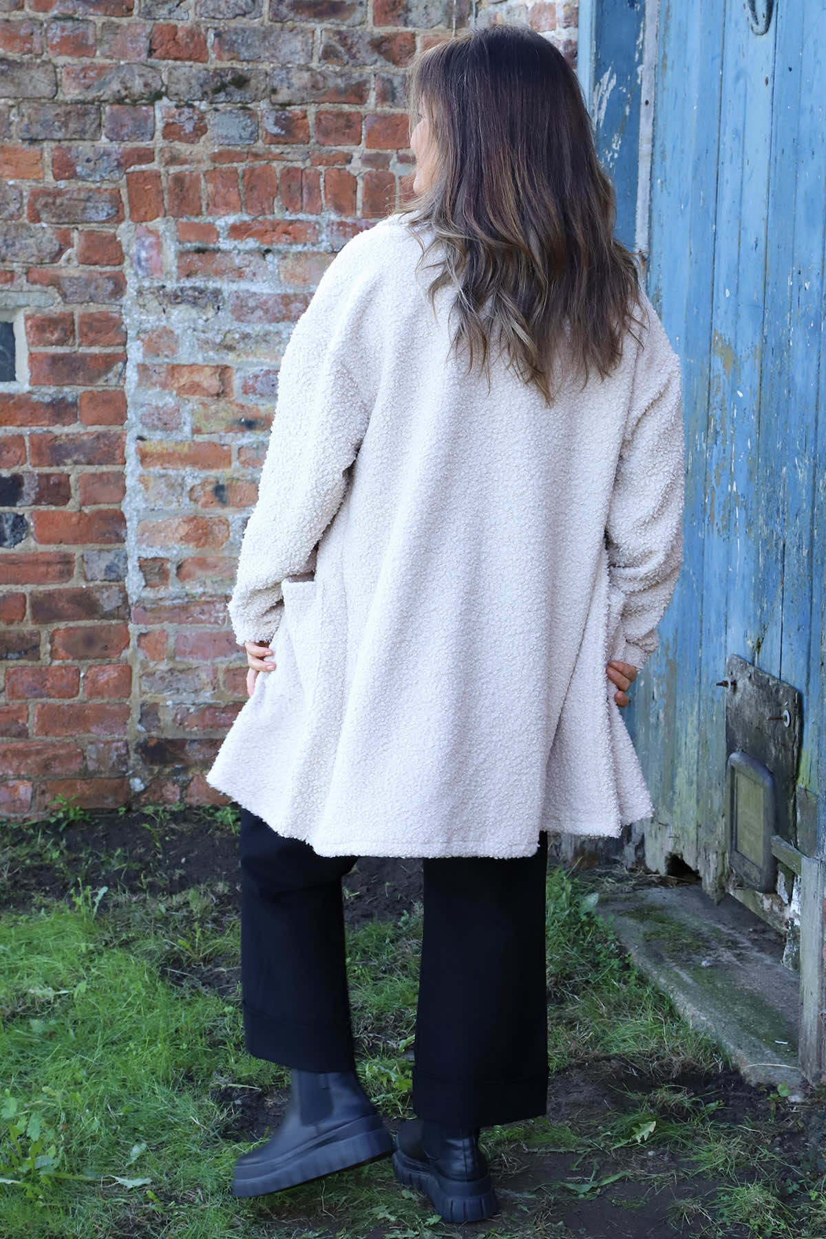 Brynne Boucle Jacket Stone