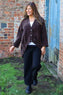 Evangeline Cord Button Top Cocoa