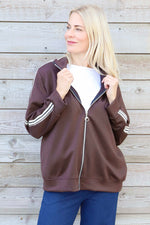Safiya Zip Jacket Cocoa Cocoa - Safiya Zip Jacket Cocoa