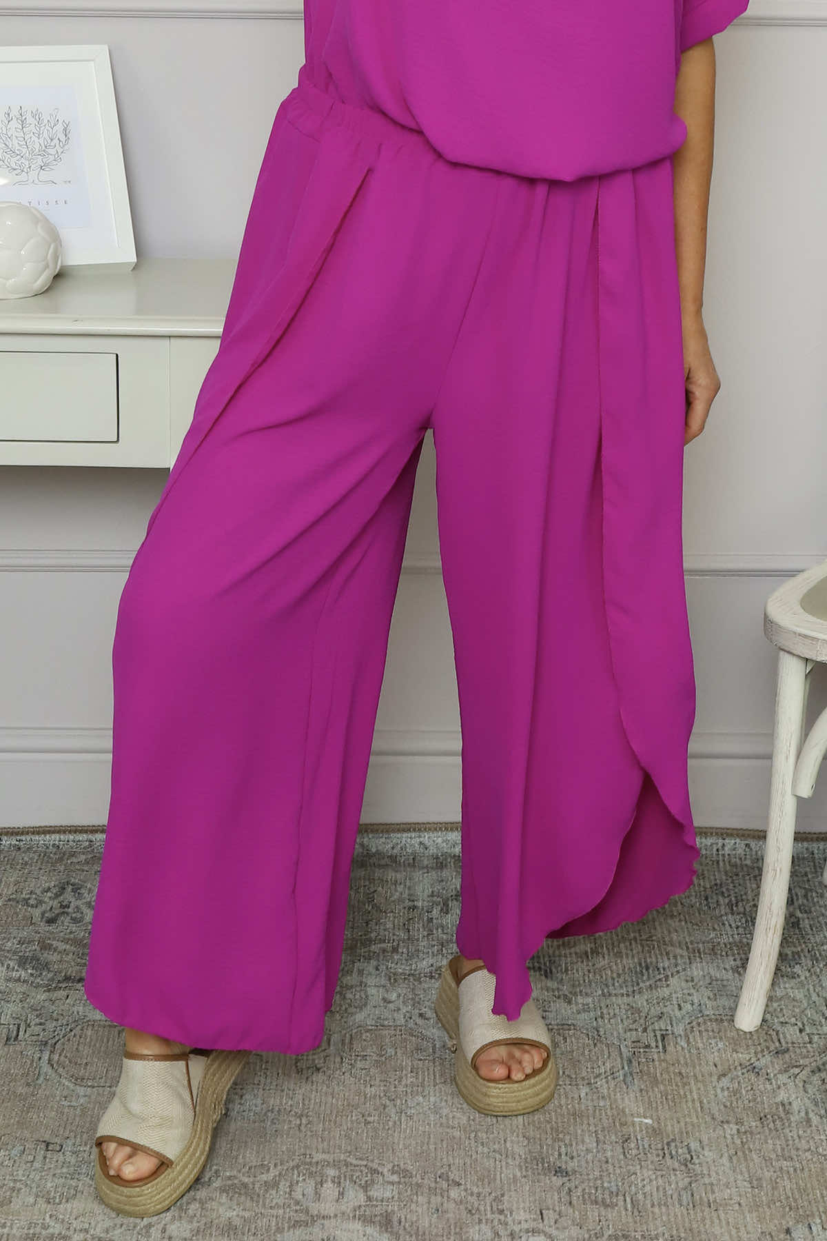 Ferelith Harem Trousers Purple