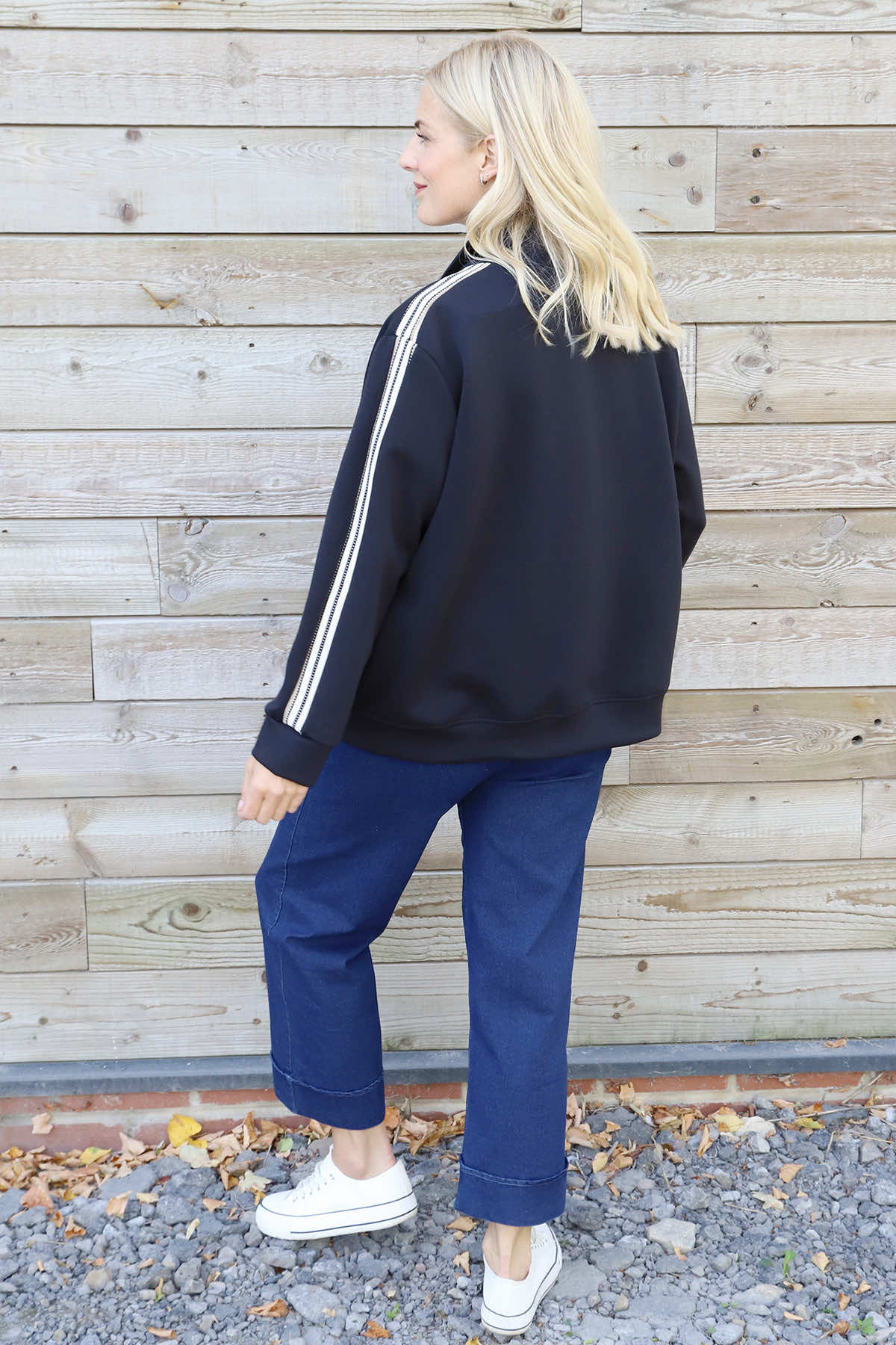 Safiya Zip Jacket Black