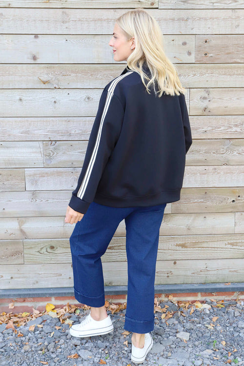 Safiya Zip Jacket Black - Image 4