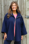 Marianne Zip Jacket Navy