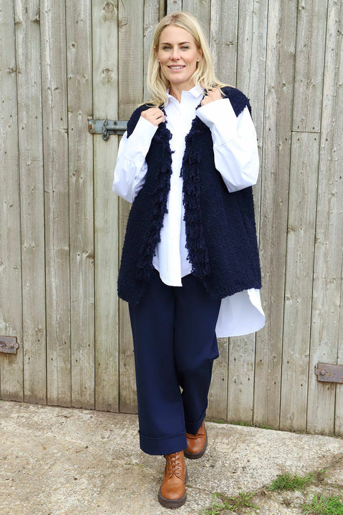 Caroline Knit Gilet Navy