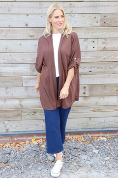 Elissia Knitted Cardigan Cocoa