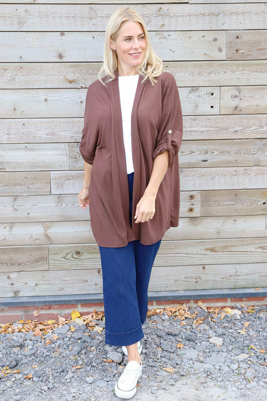 Elissia Knitted Cardigan Cocoa